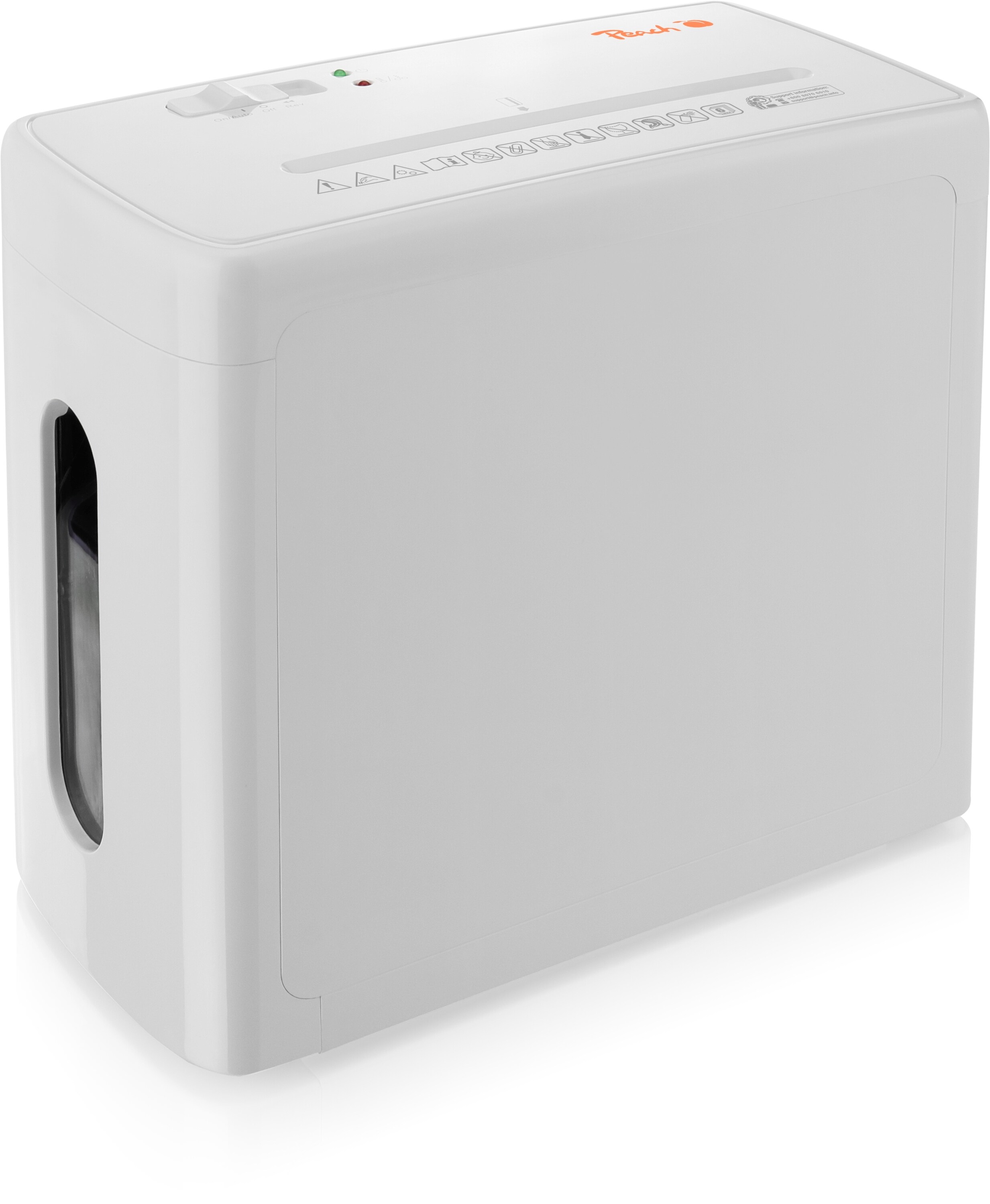 Peach Aktenvernichter SuperSilent - ~40dB - 4x38, P-4 - 6 Blatt - PS500-15