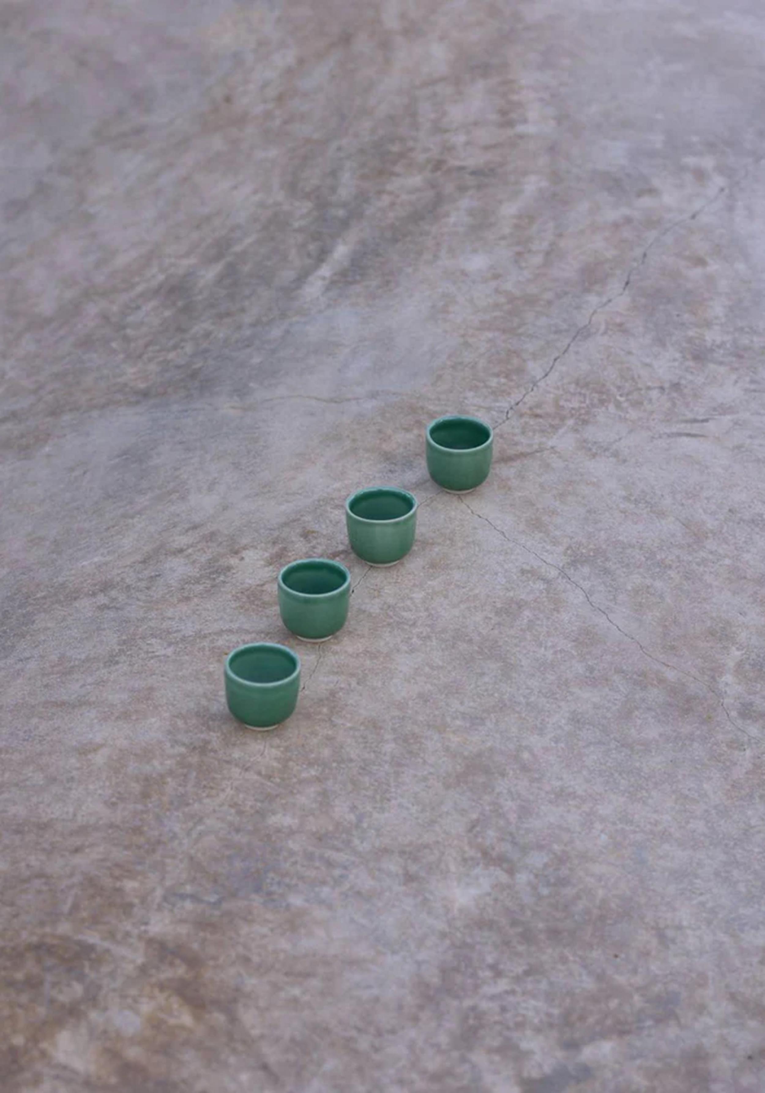 Onomao Kleiner Becher Klassik Smaragdgrün