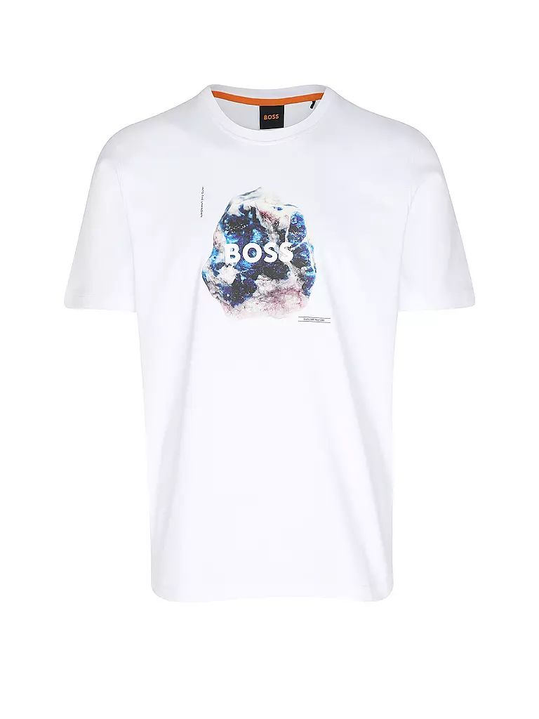 BOSS T-Shirt TE_MOON  weiss