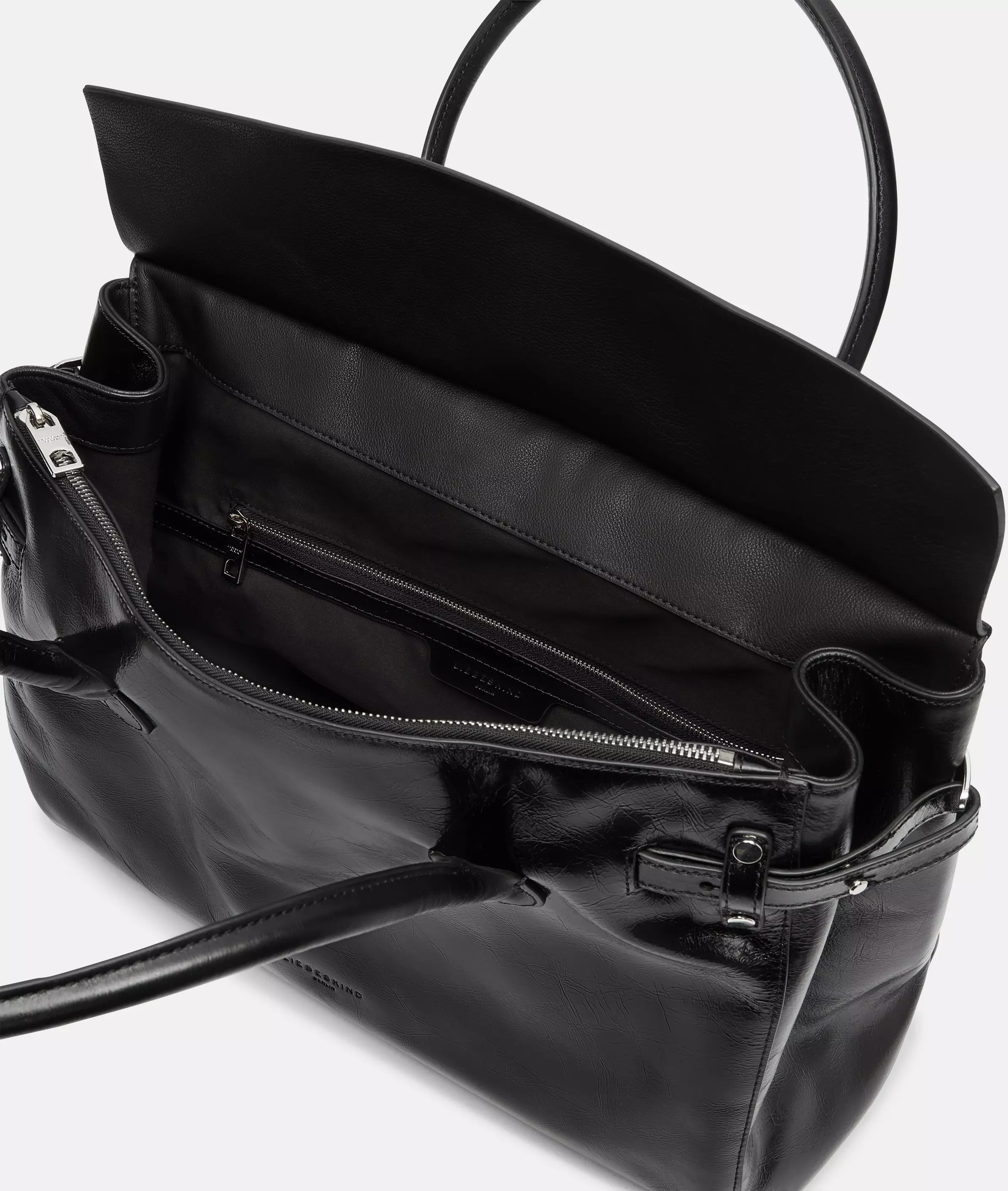 Archive Gloria Satchel L Large business bag made of shiny leather