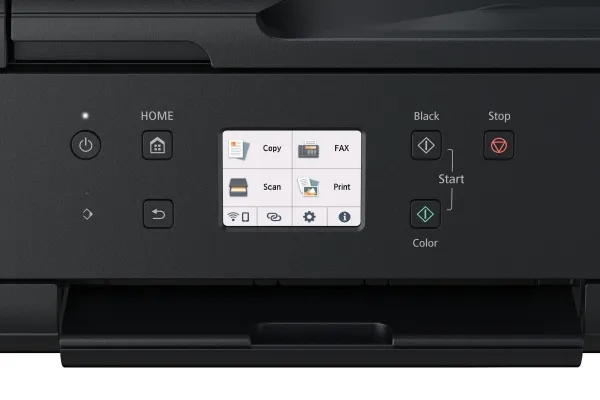 Canon PIXMA TR7650 - Multifunktionsprinter - farve - blækprinter - A4 (210 x 297 mm), Legal (216 x 356 mm) (original) - A4/Legal (medie) - op til 15 ipm (udskriver) - 200 ark - 33.6 Kbps - Wi-Fi(n), USB 2.0