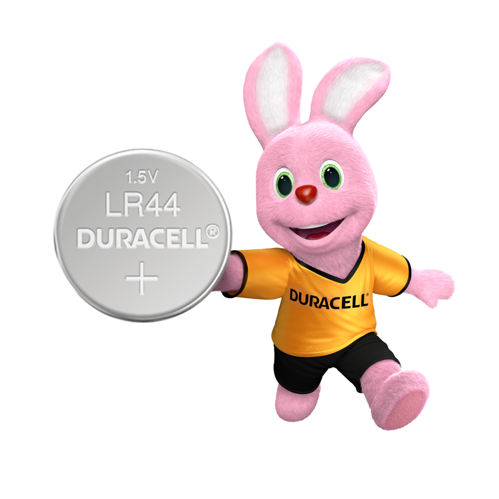 DURACELL Batterie für Uhr Rechner LR44 1.5V Blist 2 Stk