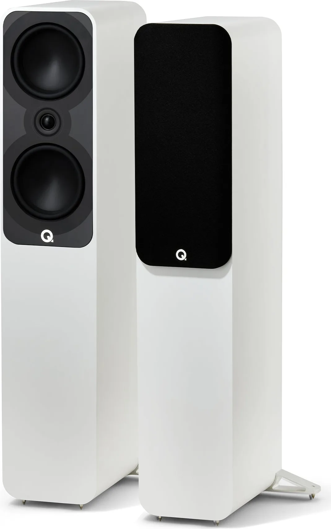 Q Acoustics 5050 Blanc mat (la paire) Enceintes colonne