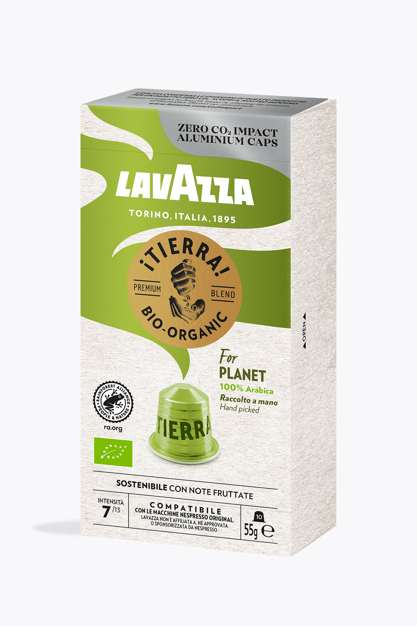 Lavazza Espresso Tierra For Planet Bio-Organic 10 Kapseln Nespresso® kompatibel