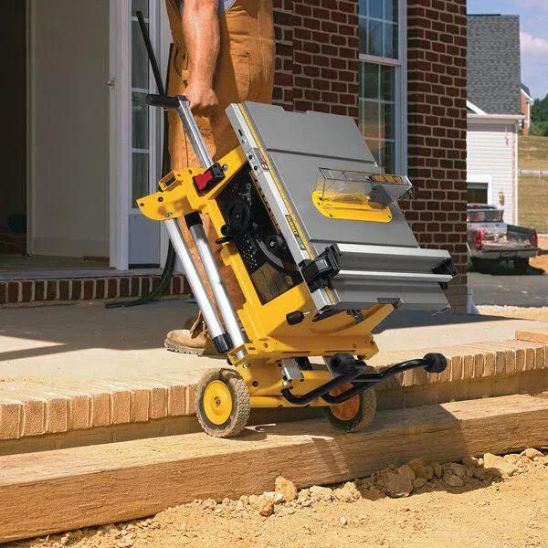 DeWALT DWE7485RS Zaagtafel   Rijdbaar Onderstel