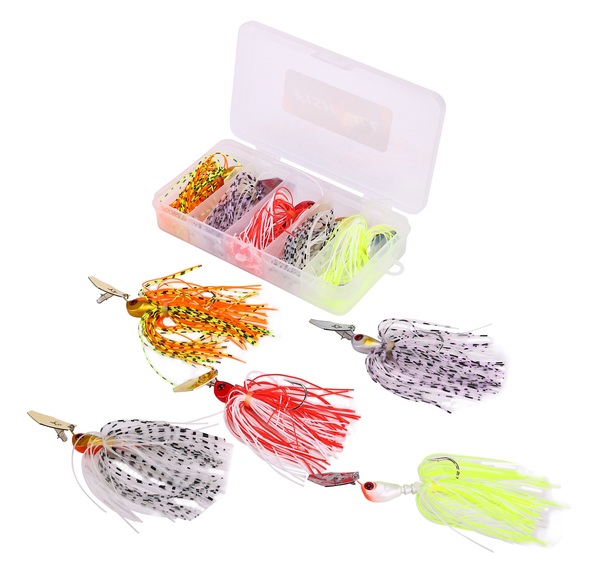 Kit de bladed jigs Fish4All 19g 12cm (5pcs)