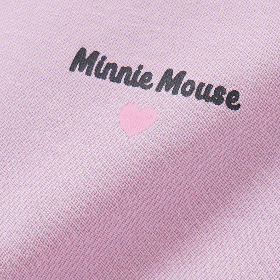 Topolino Minnie Maus Langarmshirt mit großem Print helllila