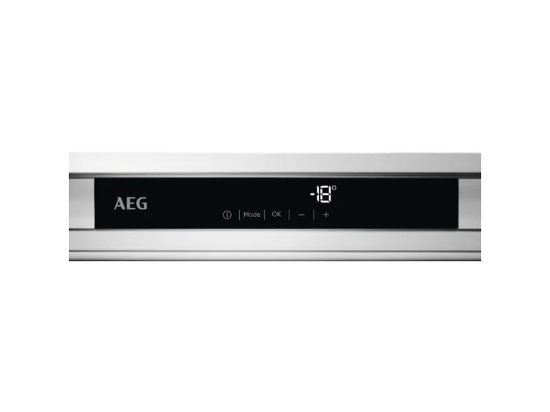AEG ABE818E6NC - Fryser - stående - til indbygning - niche - bredde: 56 cm - dybde: 55 cm - højde: 178 cm - 204 liter - Klasse E - hvid