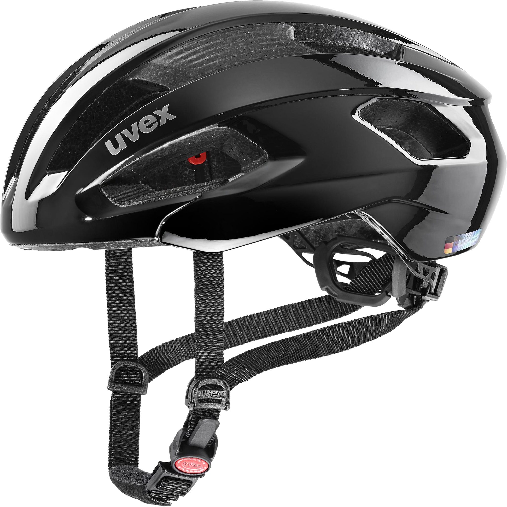 Uvex Rise Rennradhelm schwarz