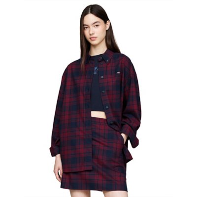 Chemise à manches longues femme Tjw Rlx Tartan Check TOMMY HILFIGER