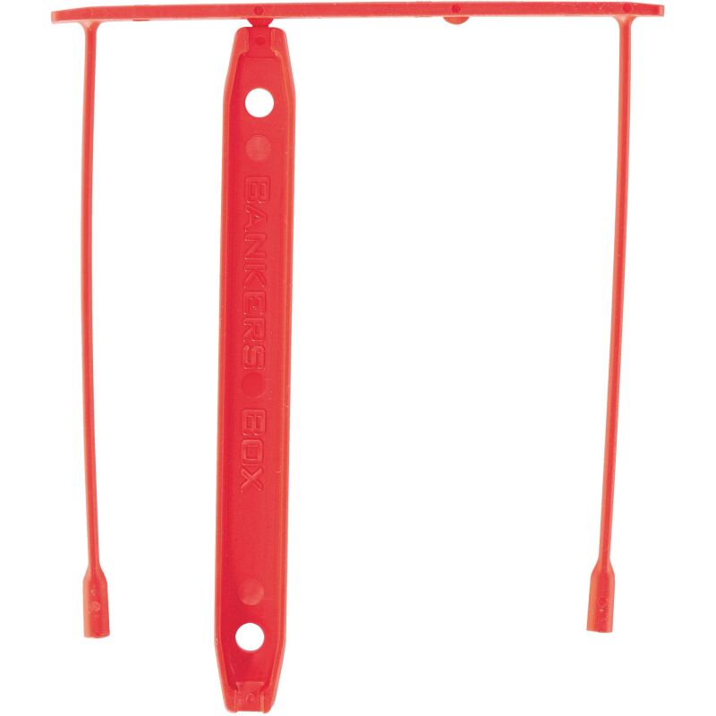 Relieur d'archives standard Fellowes 8 cm plastique - Boîte de 100