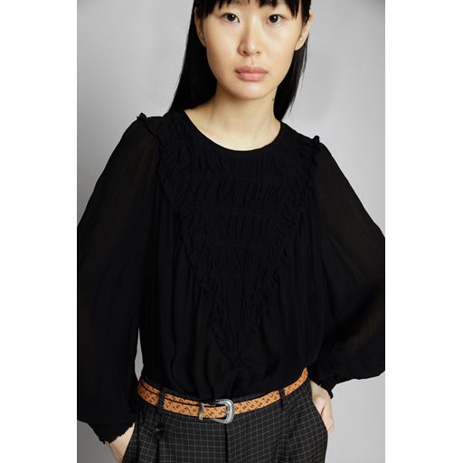 Munthe Explain Bluse, Sort, 38