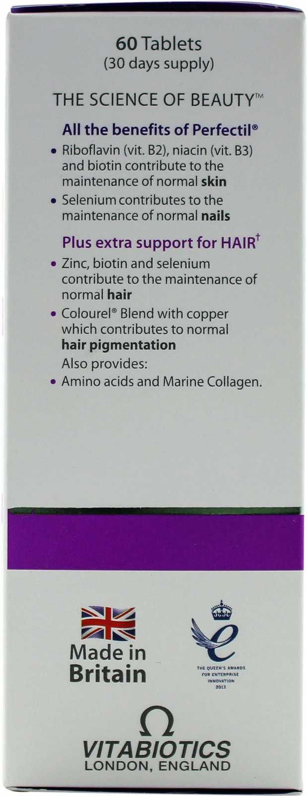 Vitabiotics Perfectil Plus Hair 60 comprimidos