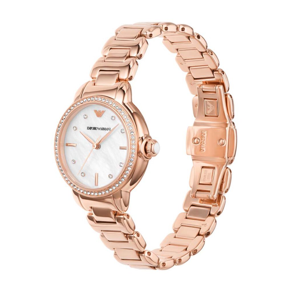 Montre Emporio Armani Blanc