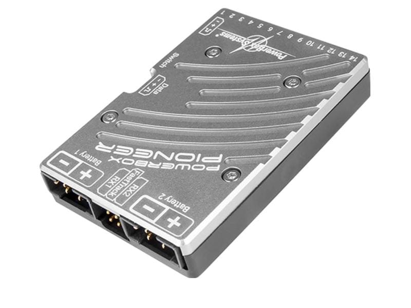 Powerbox Systems Akkuweiche Pioneer   MicroSwitch 14-Kanal Powerbox Pioneer 14-Kanal Stromversorgung für HV-Servos