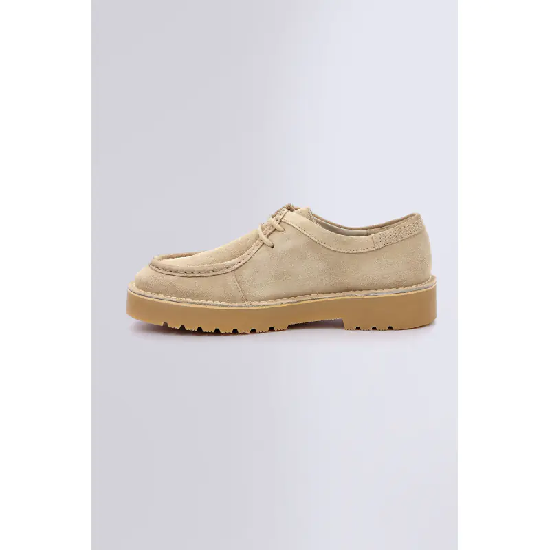 Daltrey low Beige clair DERBIES Cuir Homme