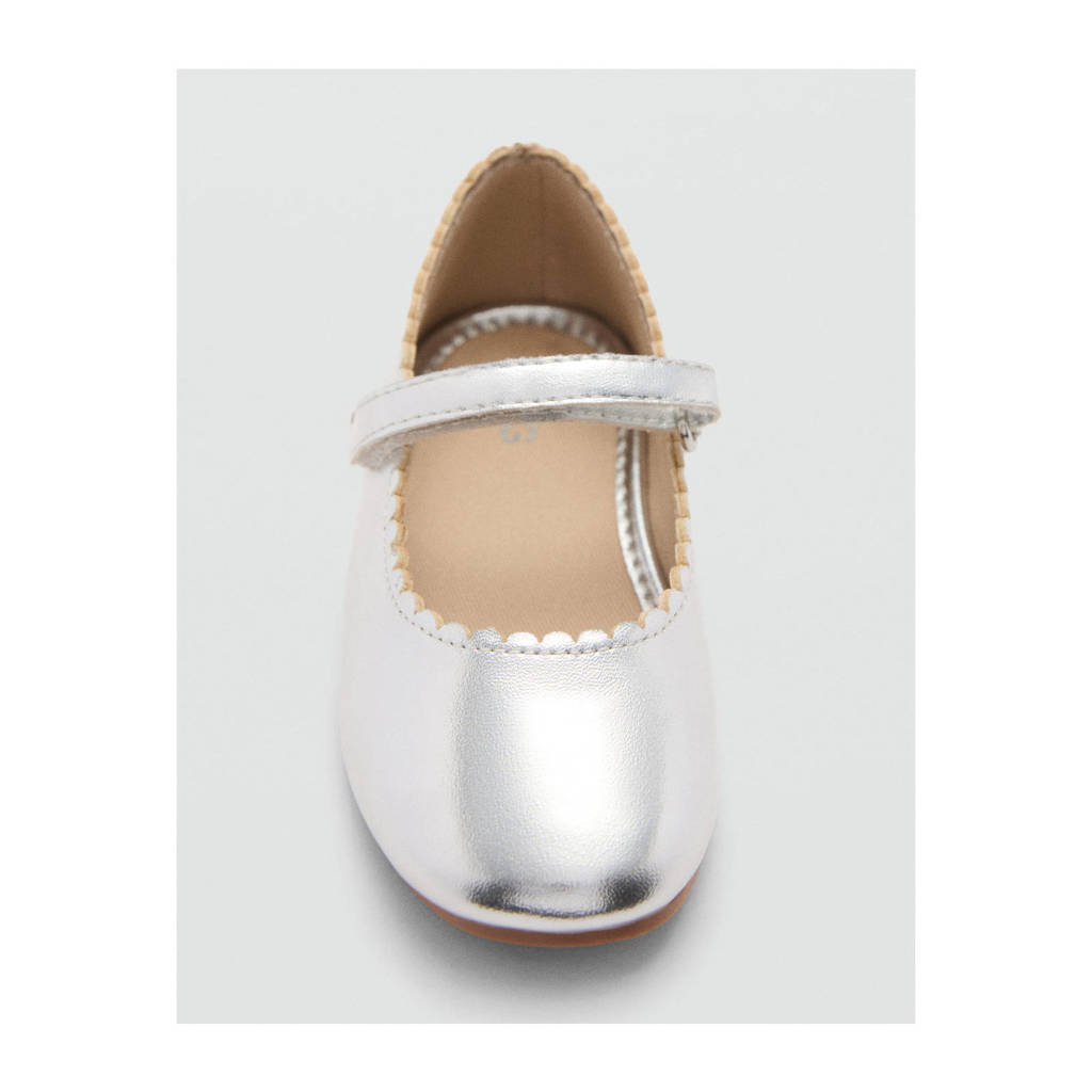 Mango Kids ballerina's zilver