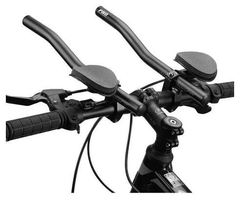Guidon inclinable Triathlon Ø31.1/32.5 - Noir Vélo de route