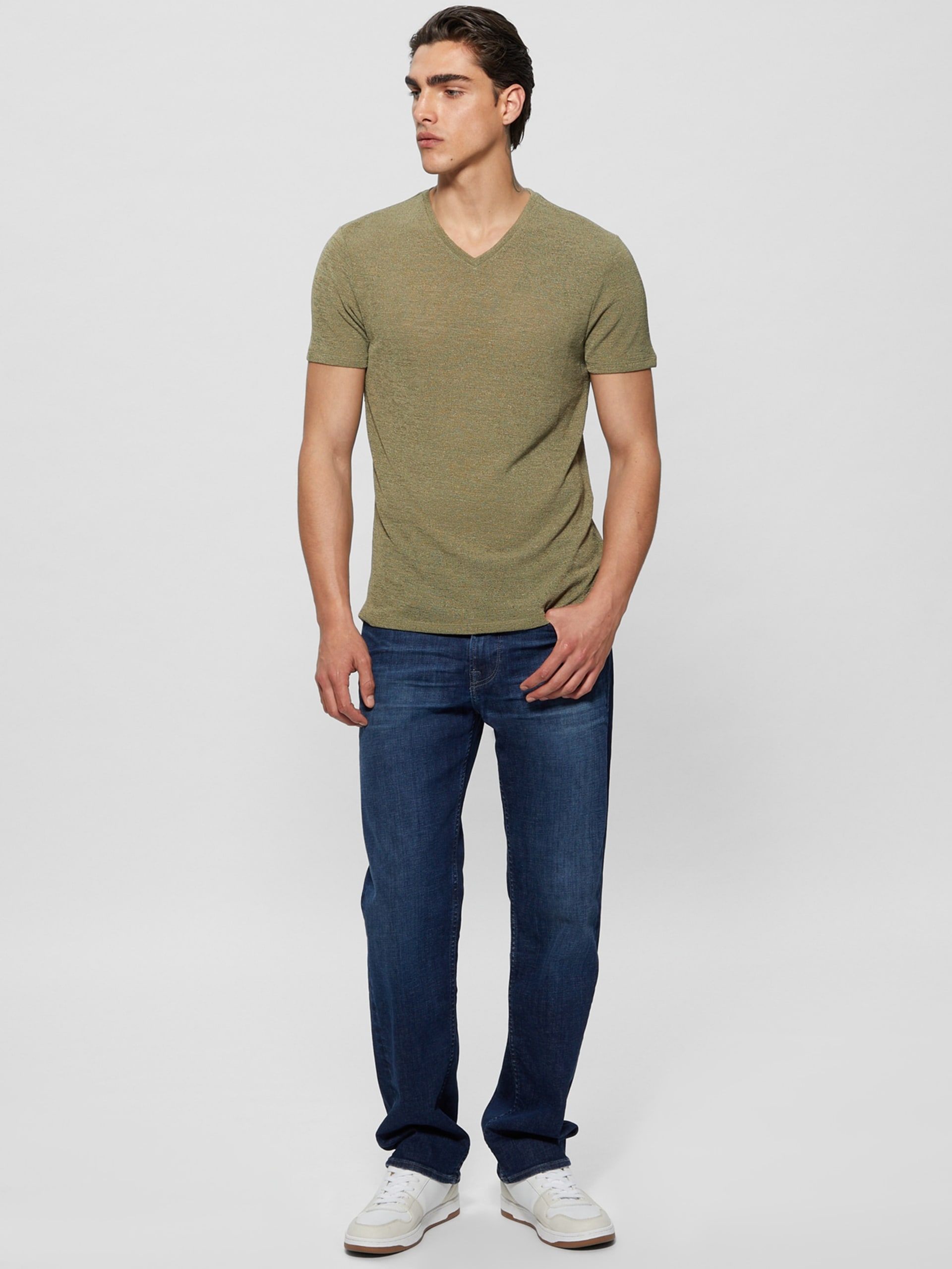 Calça jeans reta Eco Mason