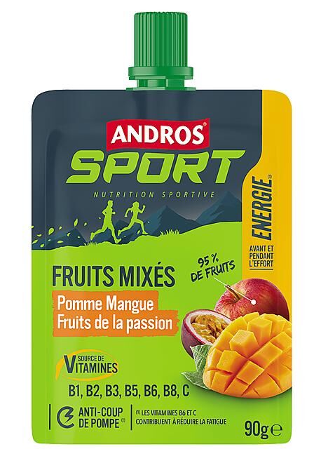 ANDROS SPORT - GOURD DE FRUITS POMME MANGUE