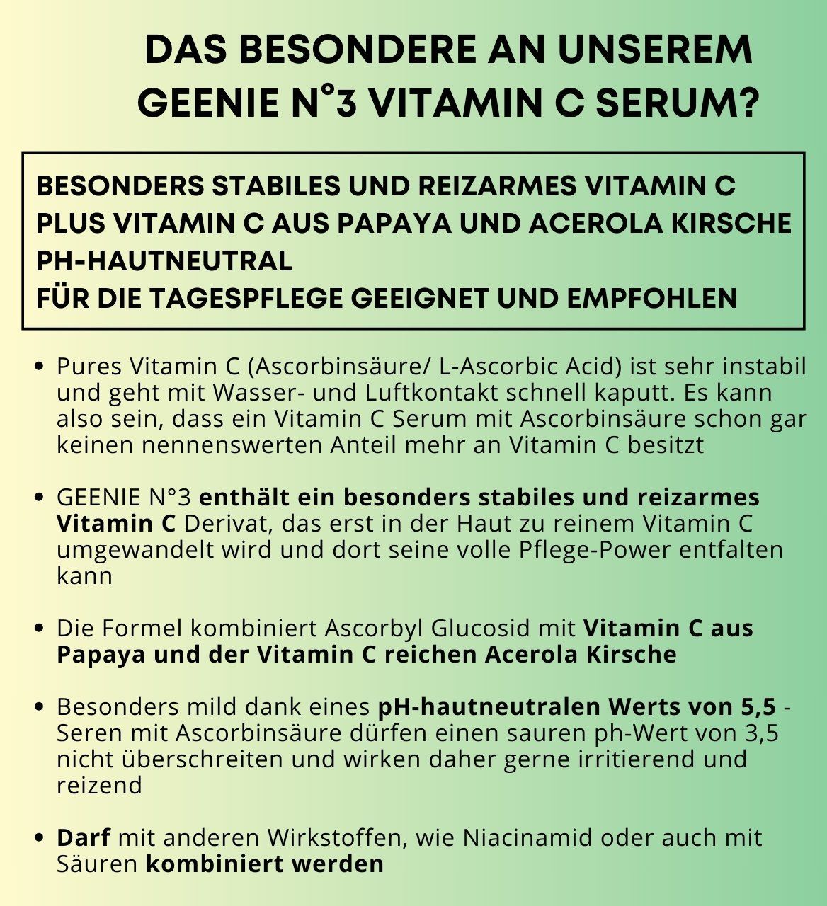 GENEVIEVE - GEENIE N°3 Vitamin C Serum Anti-Pigment