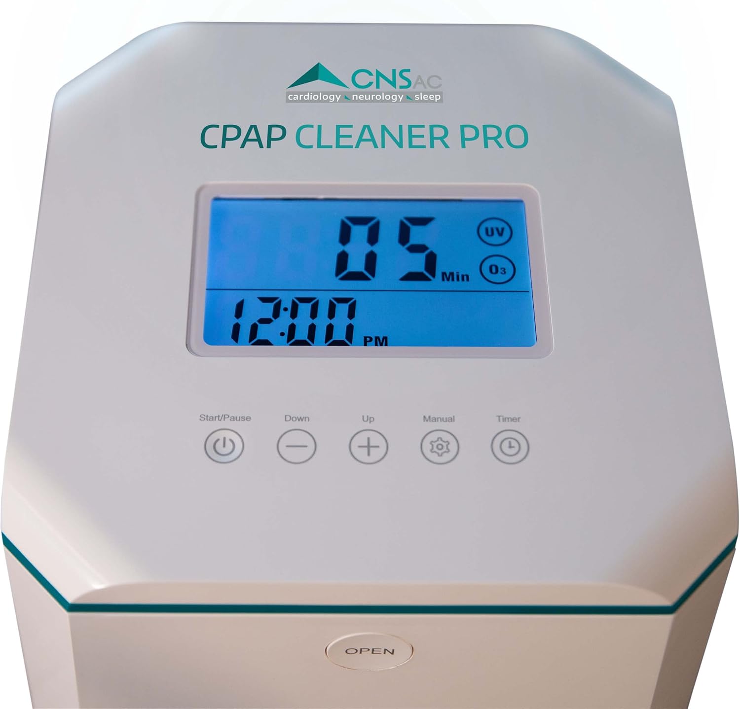 CPAP CLEANER PRO | CPAP-Reinigungsgerät für Maske, Schlauch & Gerät | Ozon + UV + Aktivkohlefilter | Zertifiziert