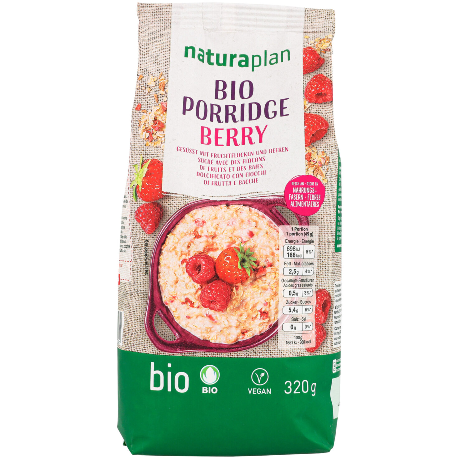 Naturaplan Bio Porridge Beeren