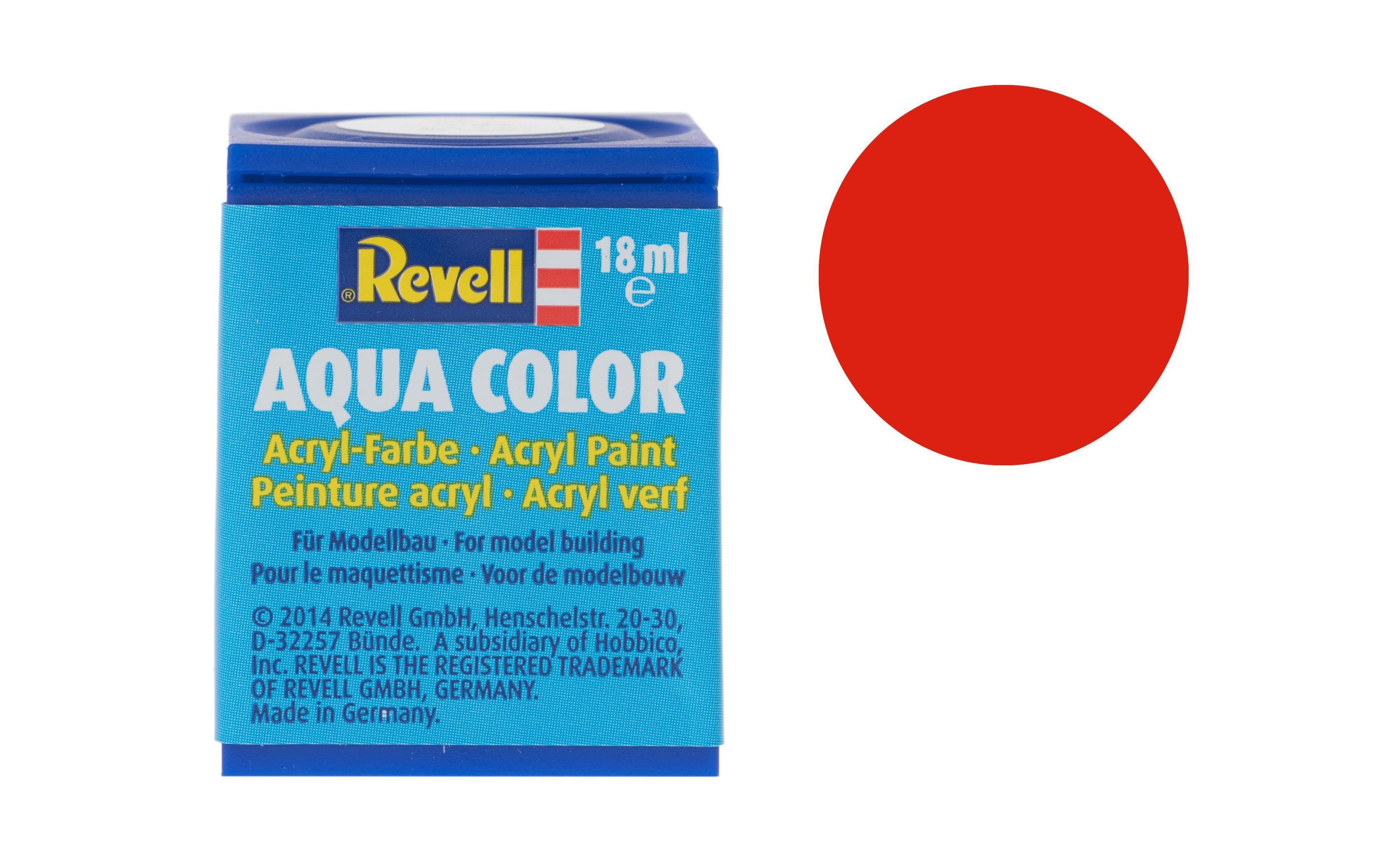 Acrylfarbe 36 332 leuchtrot seidenmattModellbau Acryl-Farbe