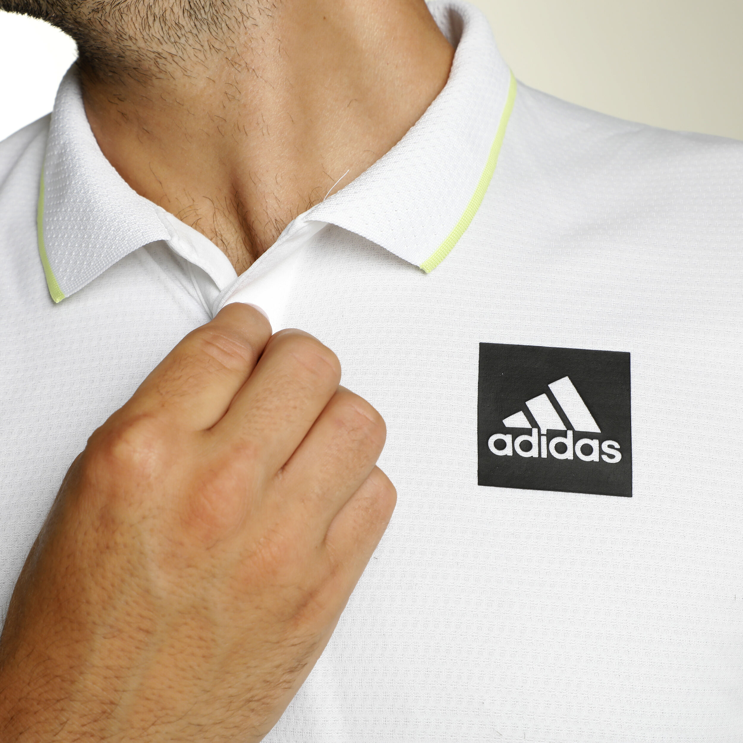 adidas Paris FLFT Polo Hommes - Blanc