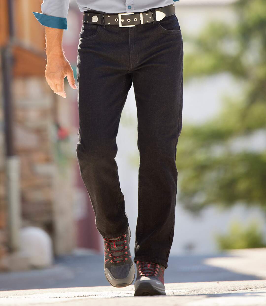 Jean Regular Stretch Confort Noir