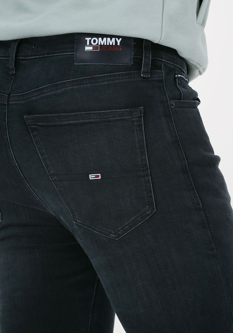 TOMMY JEANS zwarte tommy jeans skinny jeans simon skny dyjbk