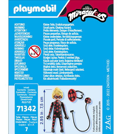 Playmobil Miraculous - Antibug - 71342 - 7 Teile