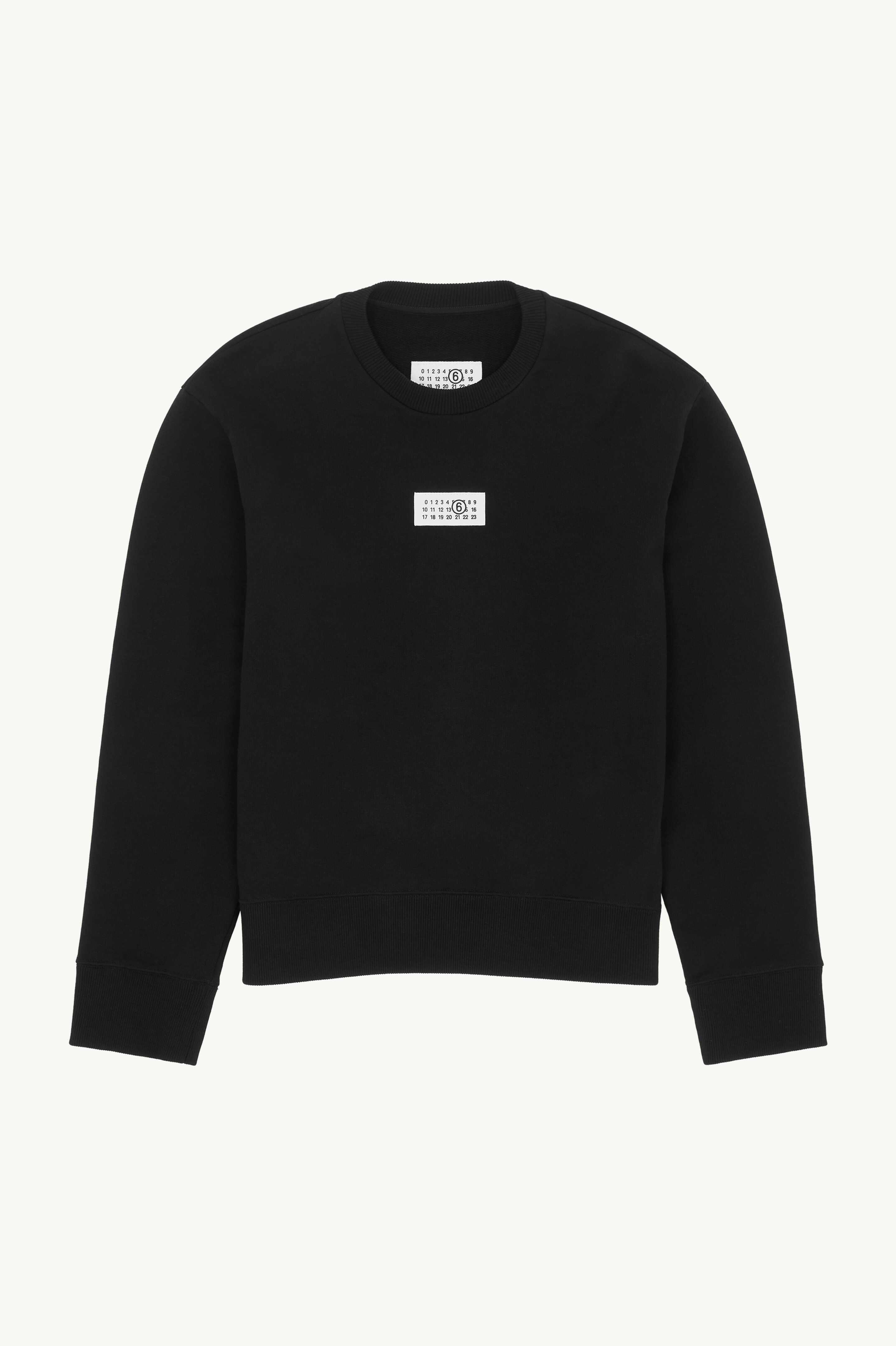 Sweat en coton coupe décontractée pour femme | MM6