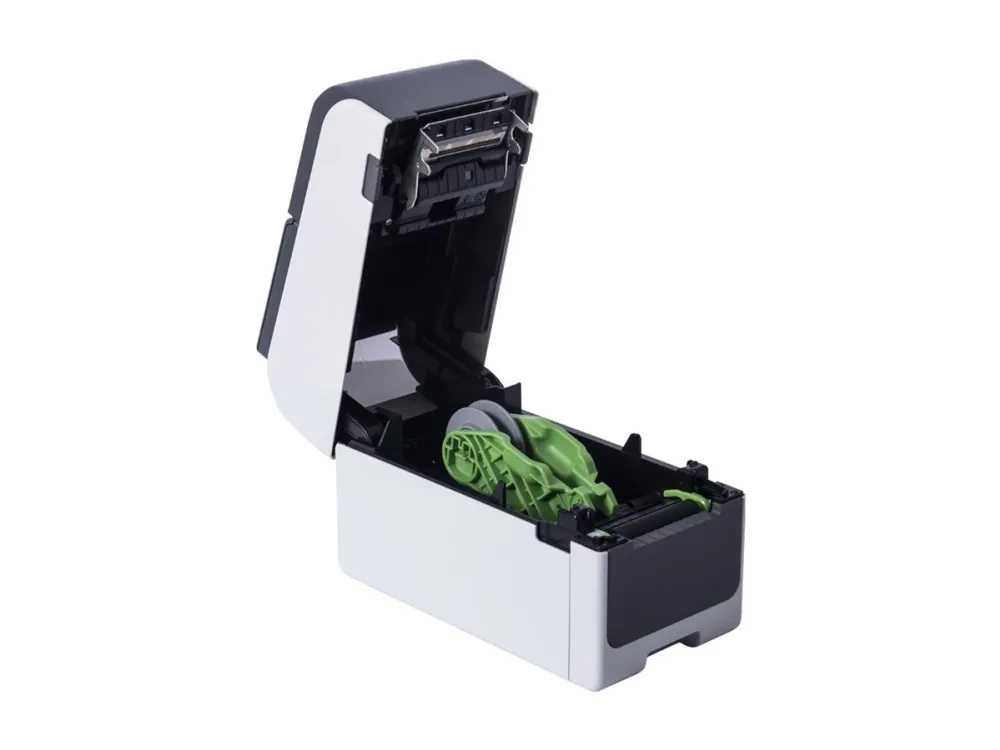 Brother TD-2320DSA300 - Mærkat/kvitteringsprinter - S/H - direkte termisk - Rulle (6,3 cm) - 300 dpi - op til 152.4 mm/sek. - USB 2.0, USB vært, LAN