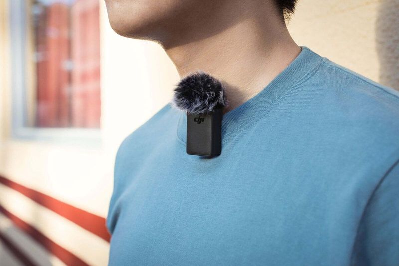 DJI - Pocket 2 - Draadloze Microfoonzender - Audiozender - Verbinding met Externe Microfoon