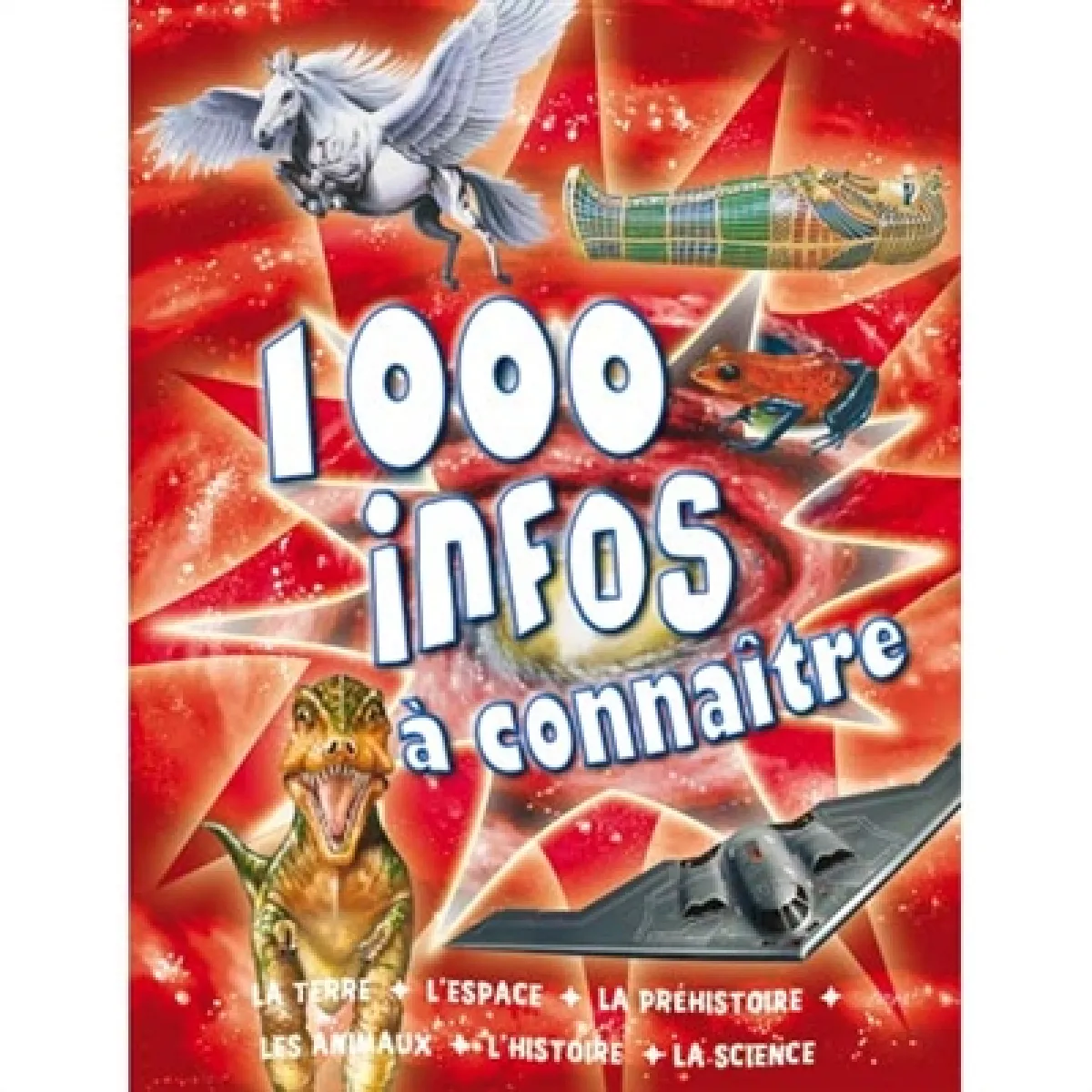 1.000 infos à connaître : la Terre, l'espace, la préhistoire, les animaux, l'histoire, la science · Occasion