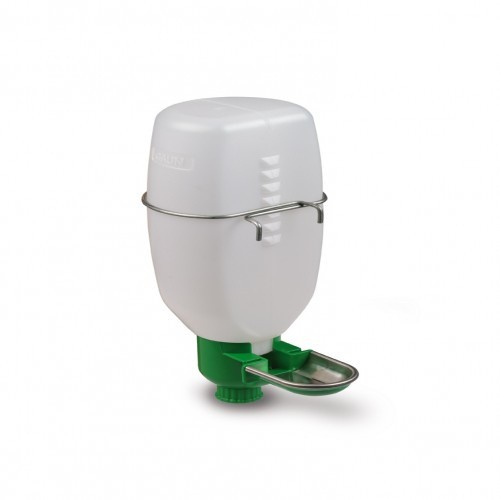 Garrafa de água mini coelho, verde