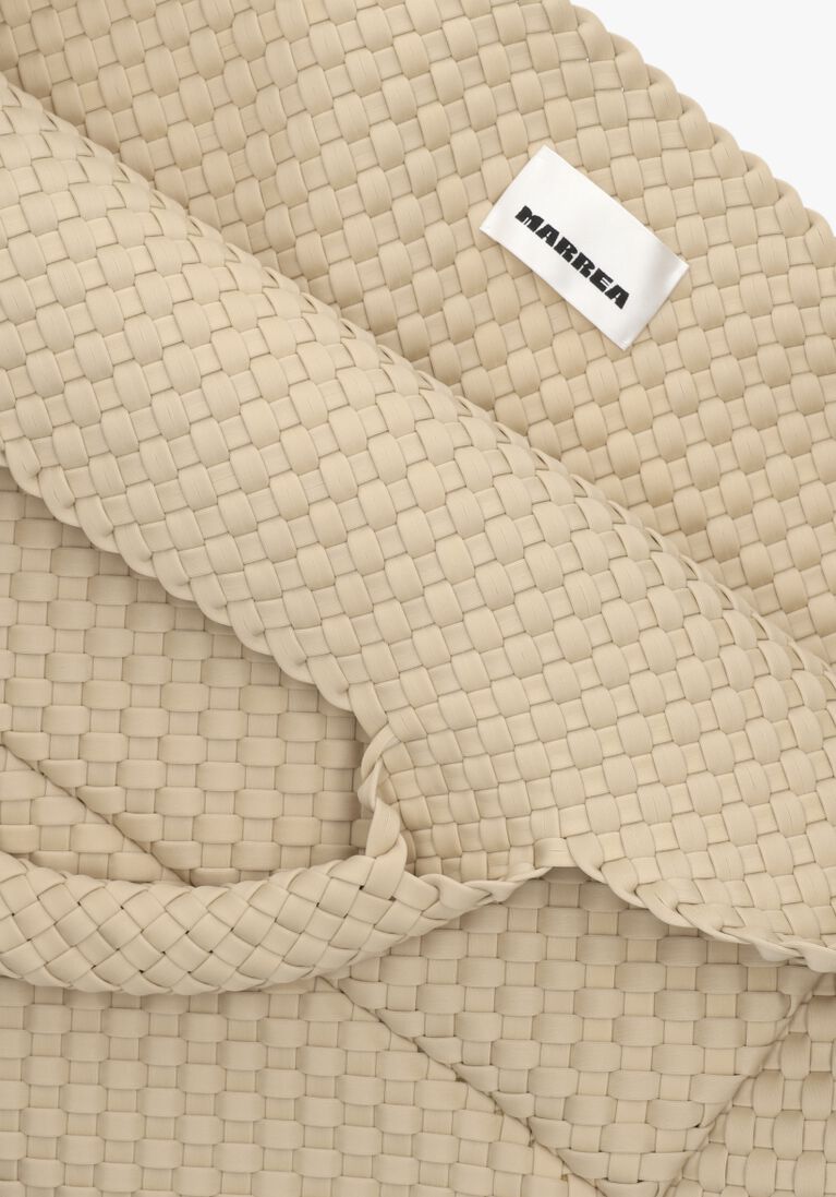 beige marrea handtas extra large