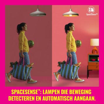 WiZ plafondlamp SuperSlim zwart Ø24,2cm 14W