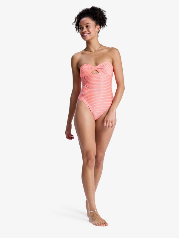 Wavy Baby One-Piece Maillot de bain une pièce Orange Femme