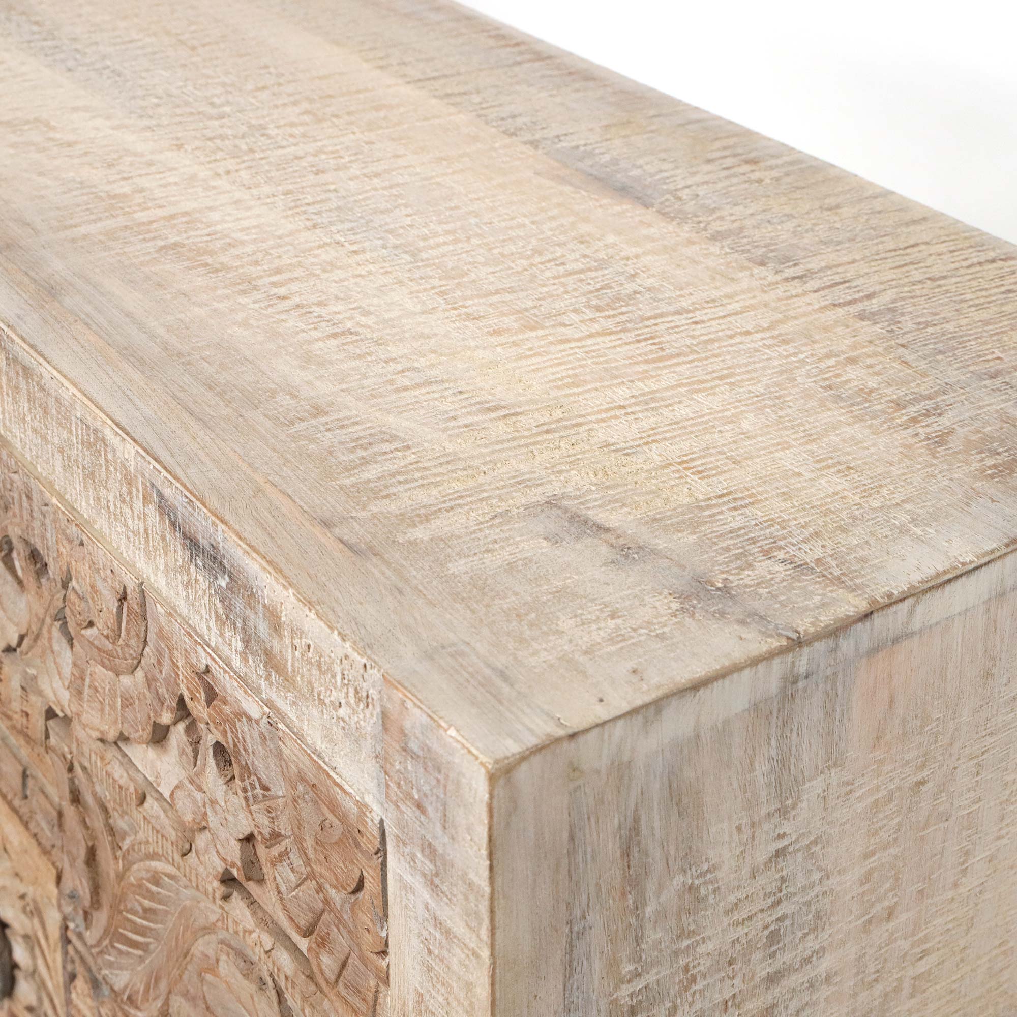 Sideboard 'Dandipur' 4-türig, Mangoholz, B 180 cm, H 90 cm, T 40 cm von fischer's lagerhaus