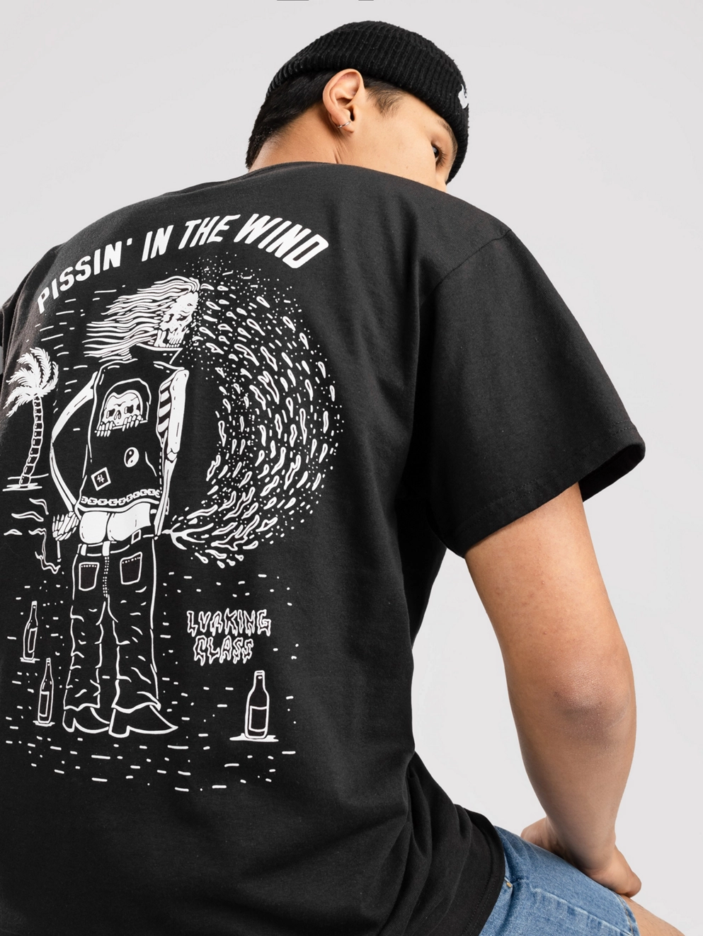 Lurking Class Pissin' T-Shirt black