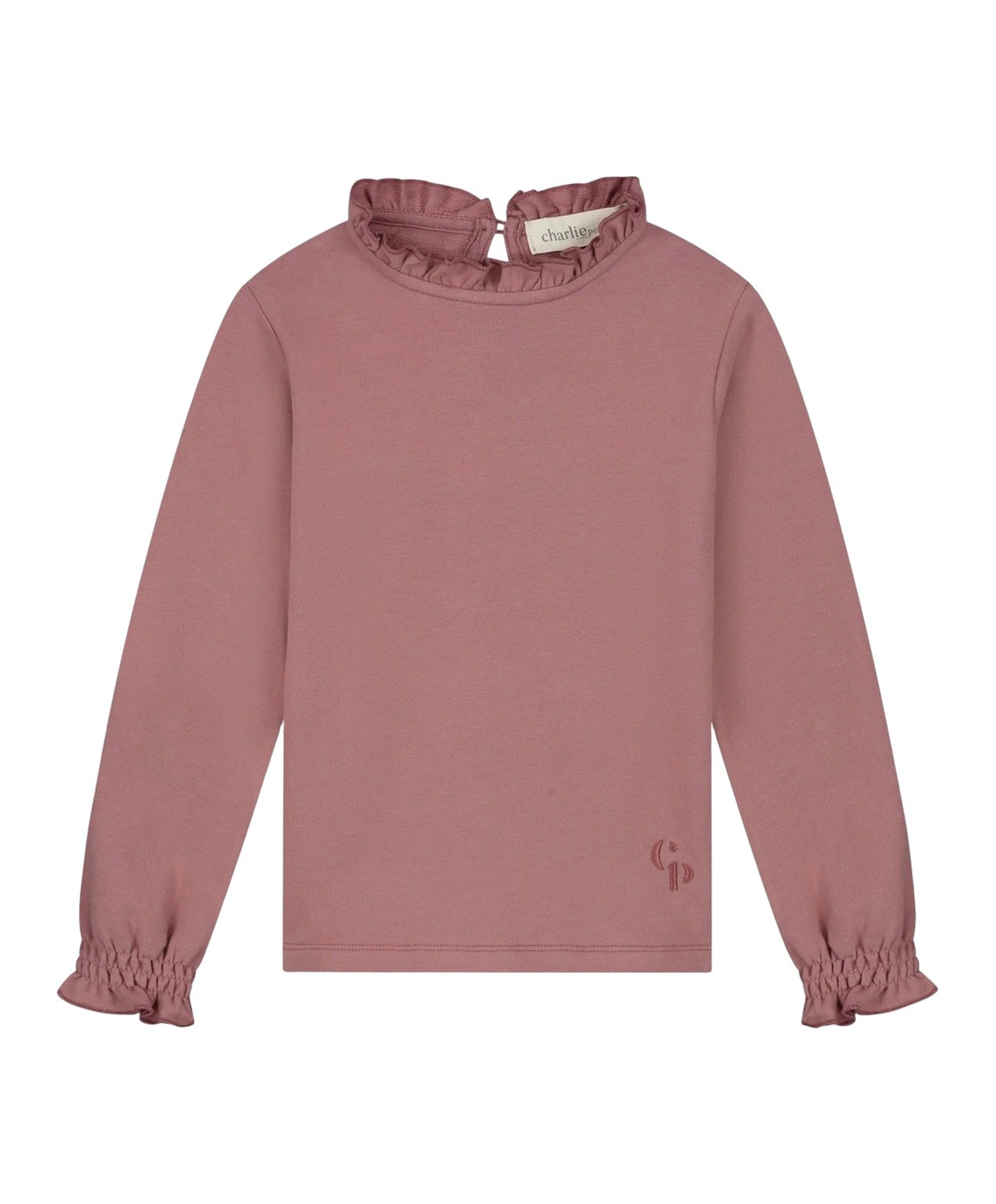 Charlie Petite Meisjes longsleeve roze
