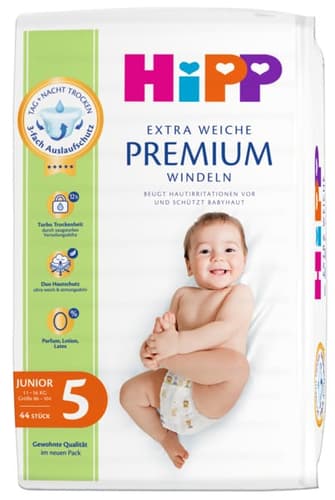 HiPP Extra Weiche Premium Windeln Junior 5