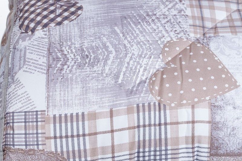 Zelesta - Wonderbed - Dekbed - Patchwork Hearts - Wasbaar - 240x200cm