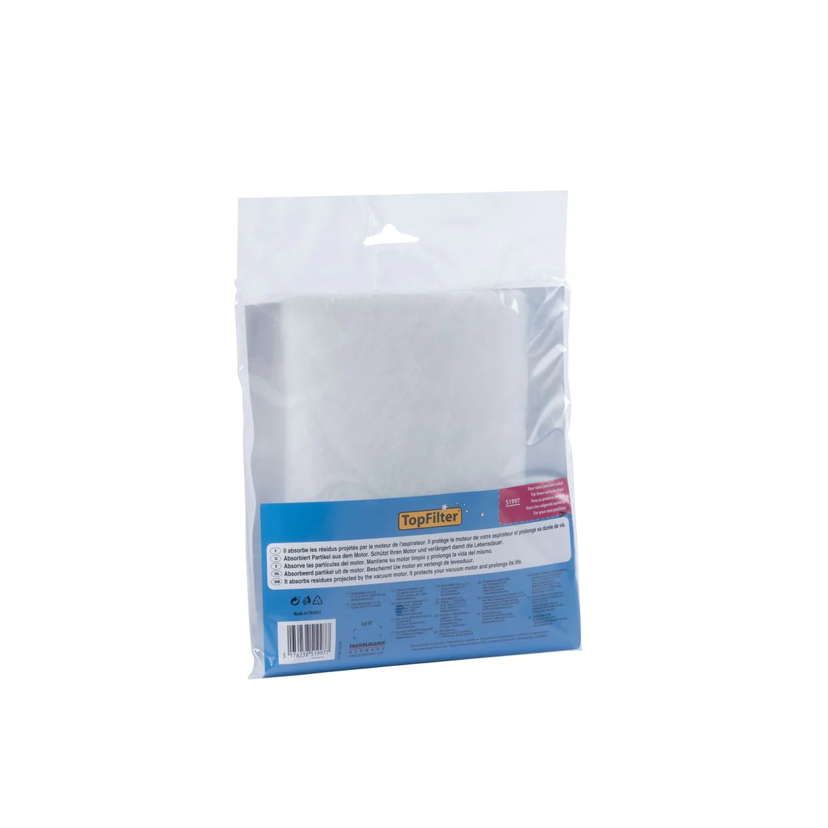 Filtre aspirateur entrée moteur universel TopFilter