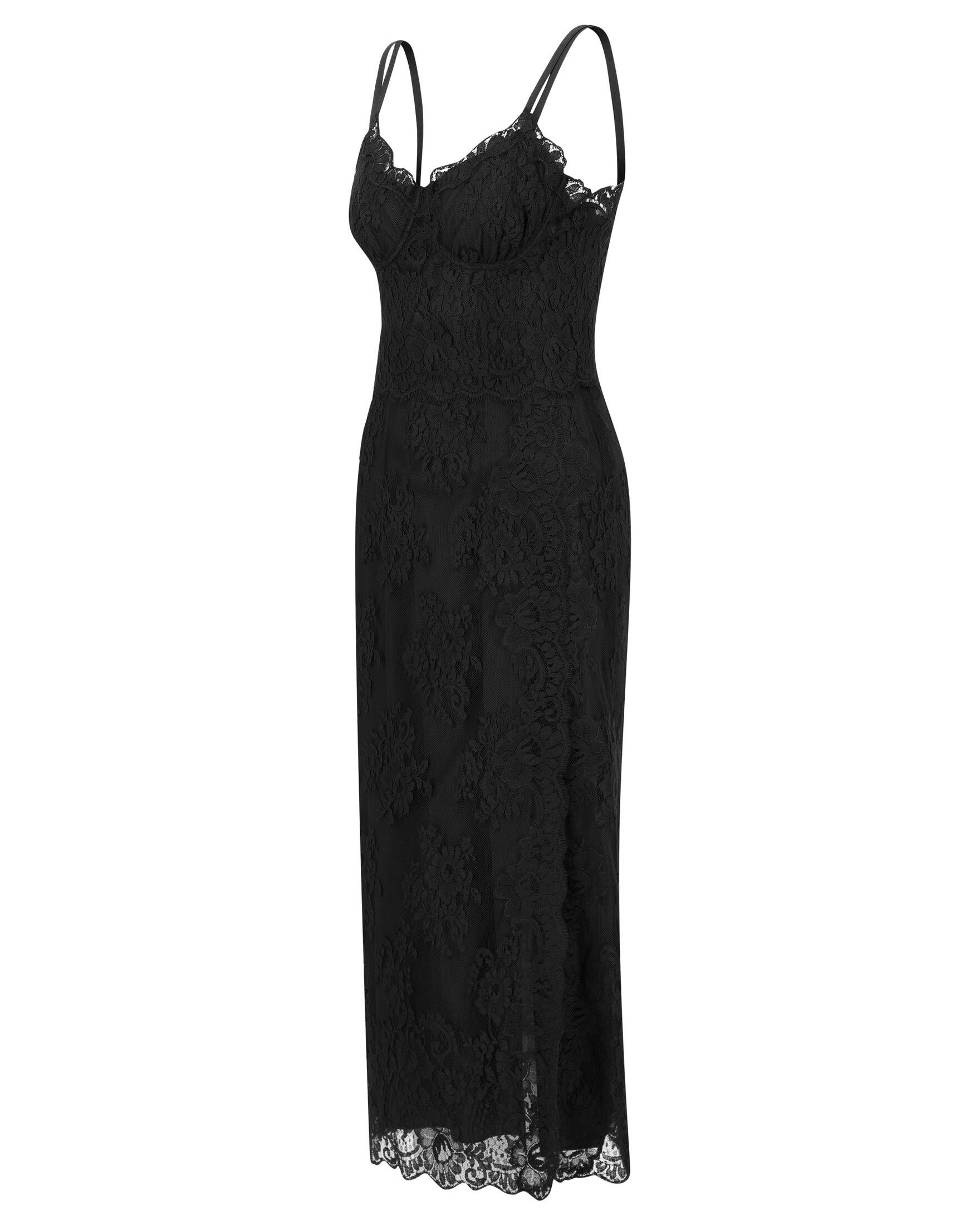 Dolce & Gabbana| Damen Kleid aus Chantily Spitze