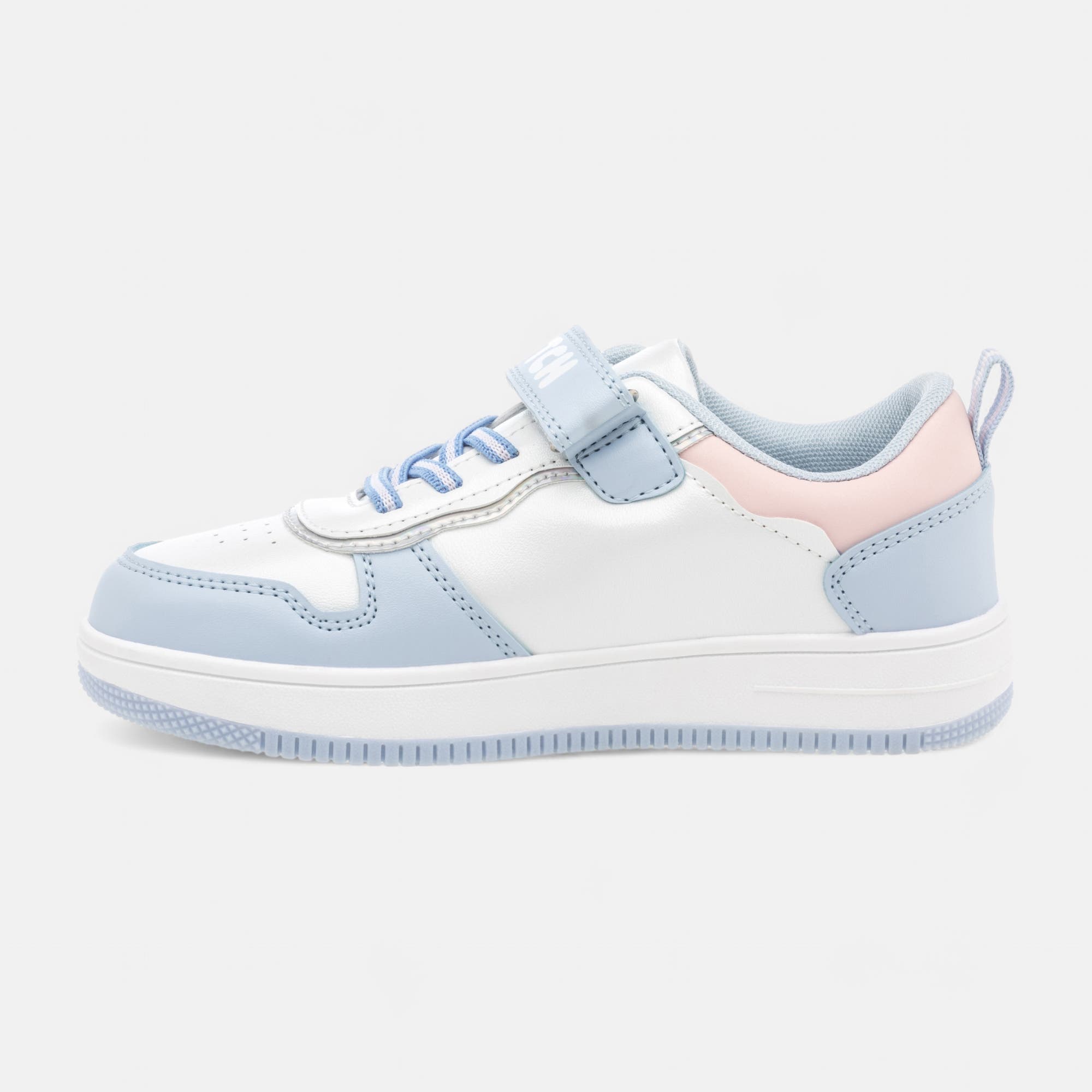 Baskets Fille bleu