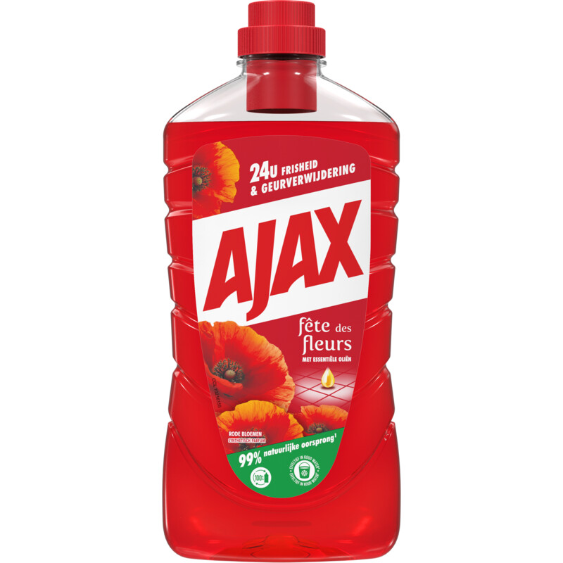 Ajax Rode bloemen allesreiniger