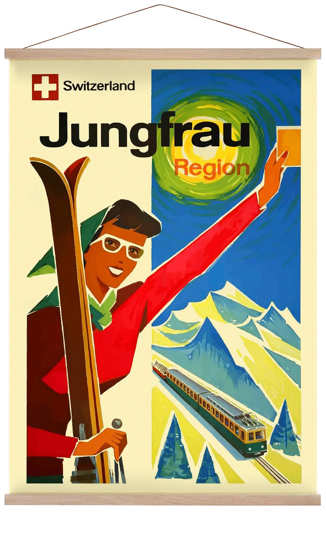 Schweiz Skifahren